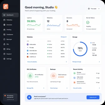 MK Vision hosting visual