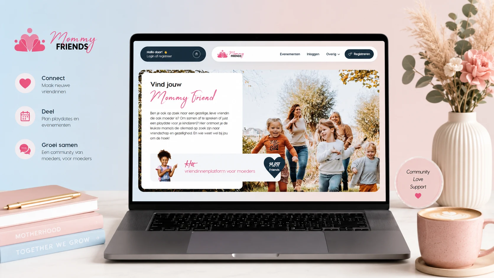 Mommy Friends &mdash; MK Vision projectmedia